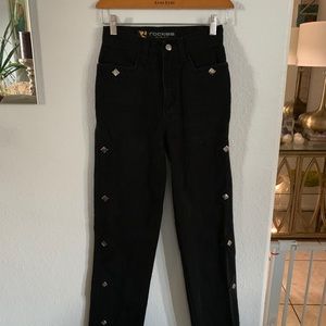 💥Rare Vintage Rockies Black Jeans